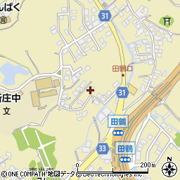 和歌山県田辺市新庄町1872-9周辺の地図