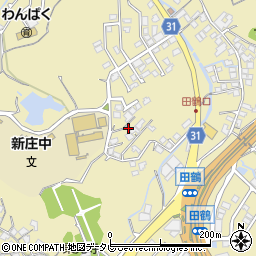 和歌山県田辺市新庄町1872-36周辺の地図