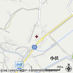 福岡県宮若市小伏1381周辺の地図
