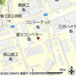 コンドーテック株式会社新規事業部北九州営業所周辺の地図
