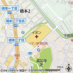 イオン新宮店　プラスハート周辺の地図