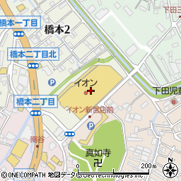 ダイソーイオン新宮店周辺の地図