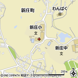 田辺市立新庄小学校周辺の地図