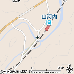 徳島県海部郡美波町山河内なか38周辺の地図