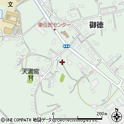 福岡県鞍手郡小竹町御徳2周辺の地図