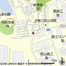 福岡県直方市中泉1018-43周辺の地図