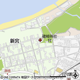新宮区公民館周辺の地図