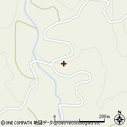 愛媛県上浮穴郡久万高原町前組1851周辺の地図