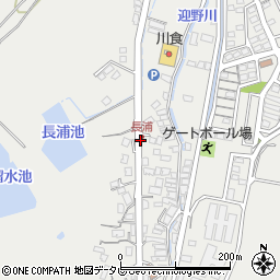 長浦周辺の地図