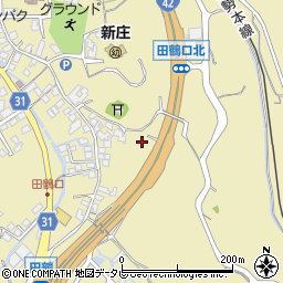 和歌山県田辺市新庄町1453周辺の地図