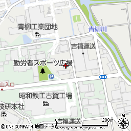 オーピー青柳工場周辺の地図