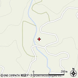 愛媛県上浮穴郡久万高原町前組1858周辺の地図