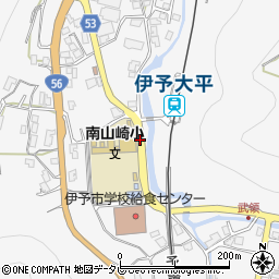 南山崎小学校前周辺の地図