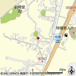 牟田児童遊園周辺の地図