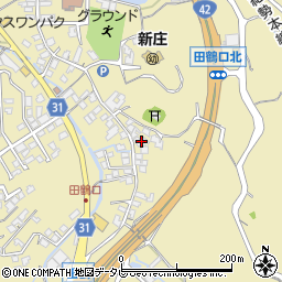 和歌山県田辺市新庄町1459周辺の地図