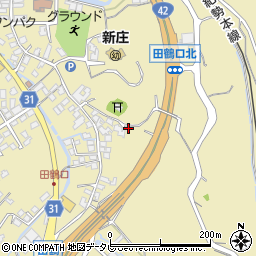 和歌山県田辺市新庄町1448周辺の地図