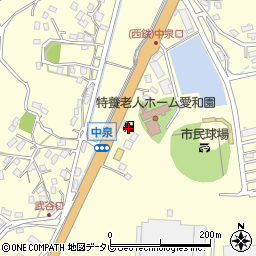 ＥＮＥＯＳ中泉ＳＳ周辺の地図