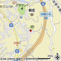 和歌山県田辺市新庄町1444周辺の地図