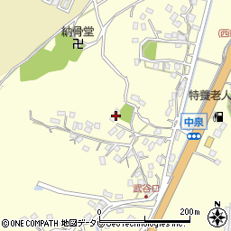 福岡県直方市中泉1215周辺の地図