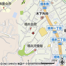 和歌山県新宮市橋本1丁目7周辺の地図