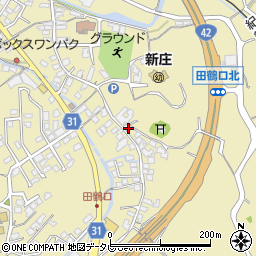 和歌山県田辺市新庄町1442周辺の地図