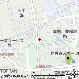 株式会社園田商店　九州支店周辺の地図