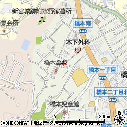 〒647-0052 和歌山県新宮市橋本の地図