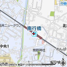 南行橋駅周辺の地図