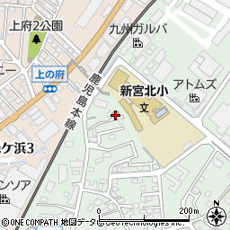 牟田組合集会所周辺の地図