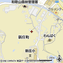 和歌山県田辺市新庄町2339周辺の地図