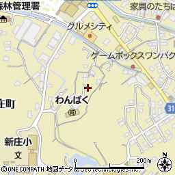 和歌山県田辺市新庄町2201周辺の地図