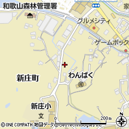 和歌山県田辺市新庄町2322周辺の地図