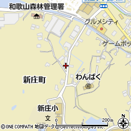 和歌山県田辺市新庄町2329周辺の地図