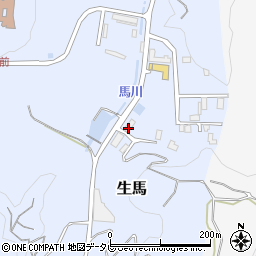 和歌山県西牟婁郡上富田町生馬186周辺の地図