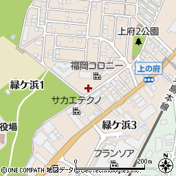 福岡コロニー周辺の地図