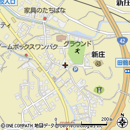 和歌山県田辺市新庄町2027周辺の地図