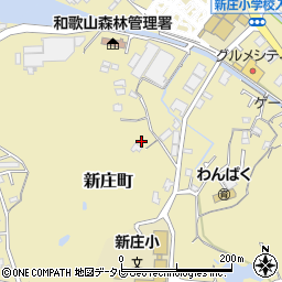 和歌山県田辺市新庄町2340周辺の地図