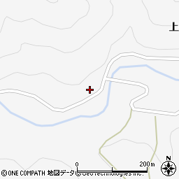 徳島県海部郡海陽町小川下樫木屋周辺の地図