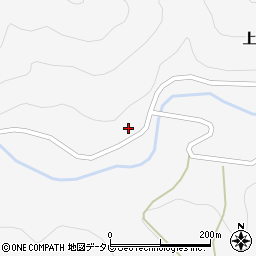 徳島県海陽町（海部郡）小川（下樫木屋）周辺の地図