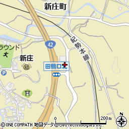 和歌山県田辺市新庄町1379-1周辺の地図
