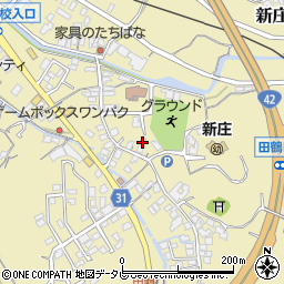 和歌山県田辺市新庄町2028周辺の地図