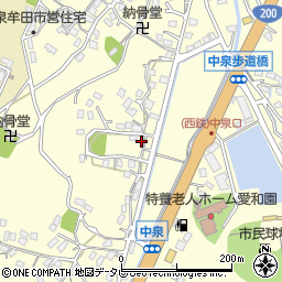 福岡県直方市中泉1210周辺の地図