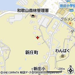 和歌山県田辺市新庄町2351周辺の地図