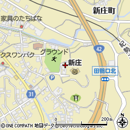和歌山県田辺市新庄町1415周辺の地図
