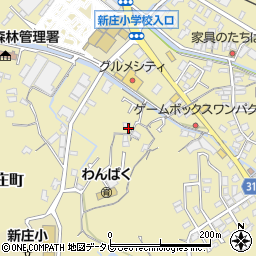 和歌山県田辺市新庄町2187周辺の地図