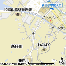 和歌山県田辺市新庄町2323周辺の地図