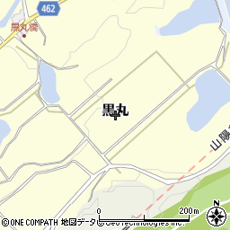 福岡県宮若市黒丸周辺の地図