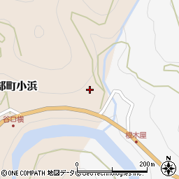 高知県香美市物部町小浜410周辺の地図