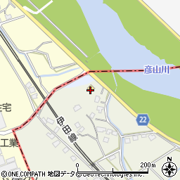 デイリーヤマザキ田川赤池店周辺の地図