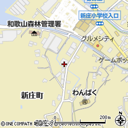 和歌山県田辺市新庄町2169周辺の地図